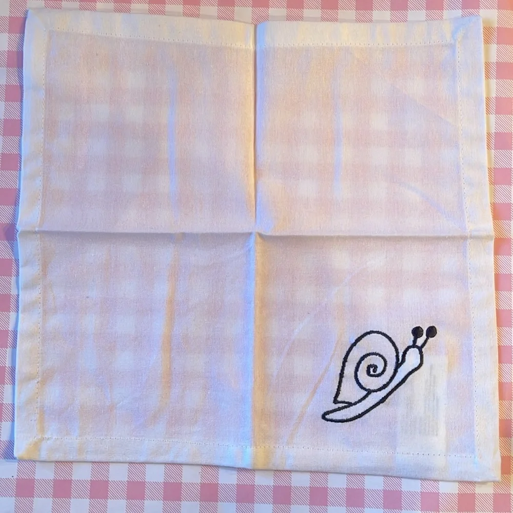 Pier 1 Escargot Cocktail Napkins